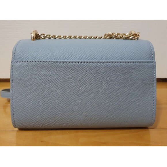 Paprika Blue Treasure Box Leather Crossbody Bag - Picture 2 of 5